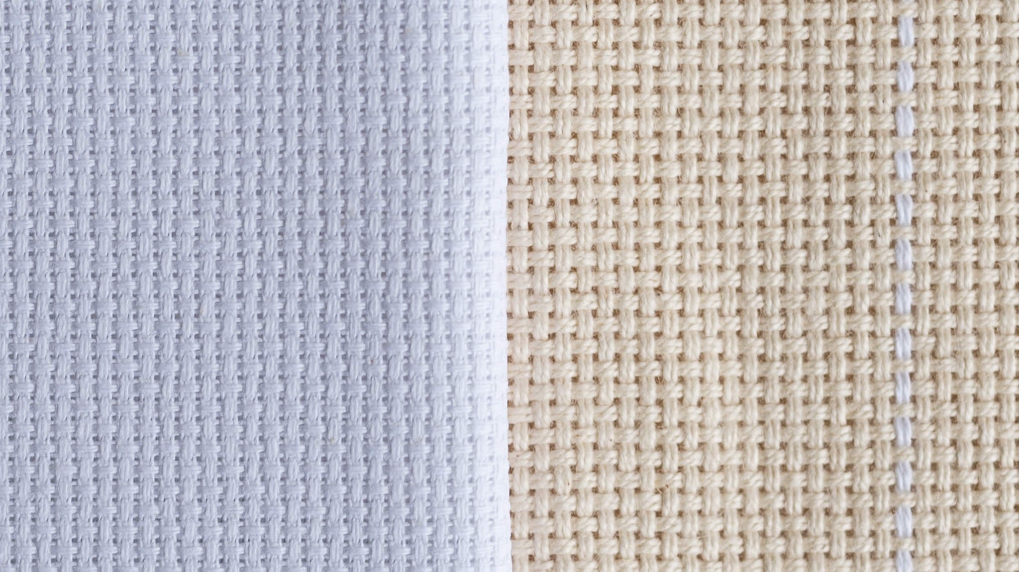 What is the difference between monks cloth and aida?