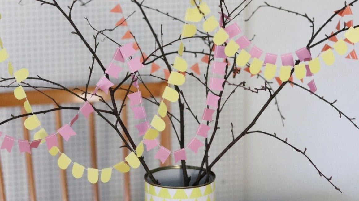 Inspiration for Spring and Easter decorating : making a DIY Easter tree