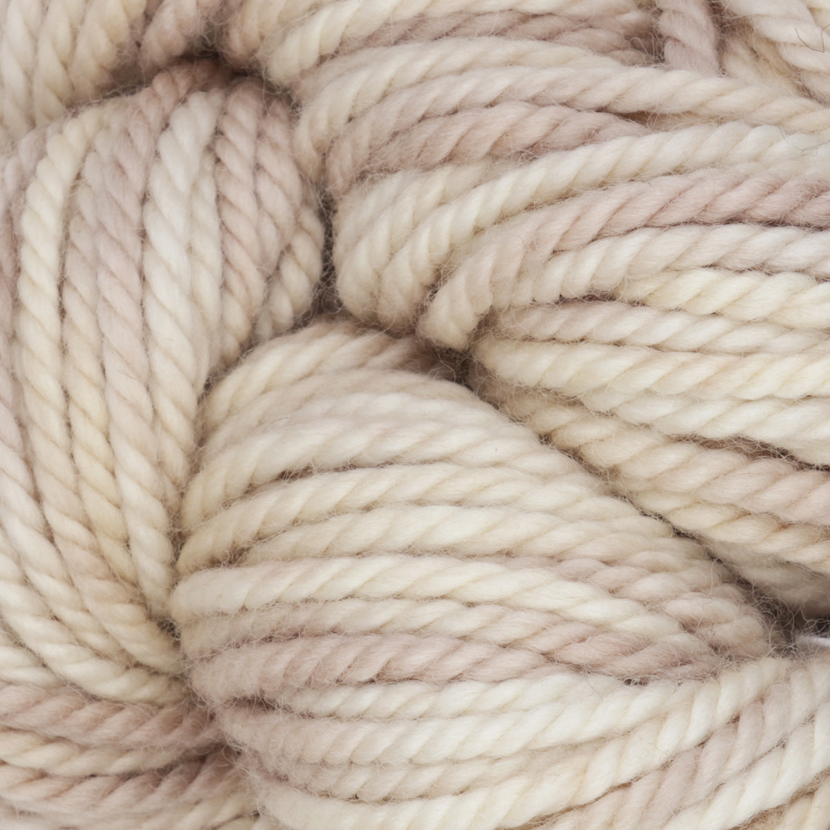 Fine variegated hand dyed 100% wool rug yarn - 113g skein