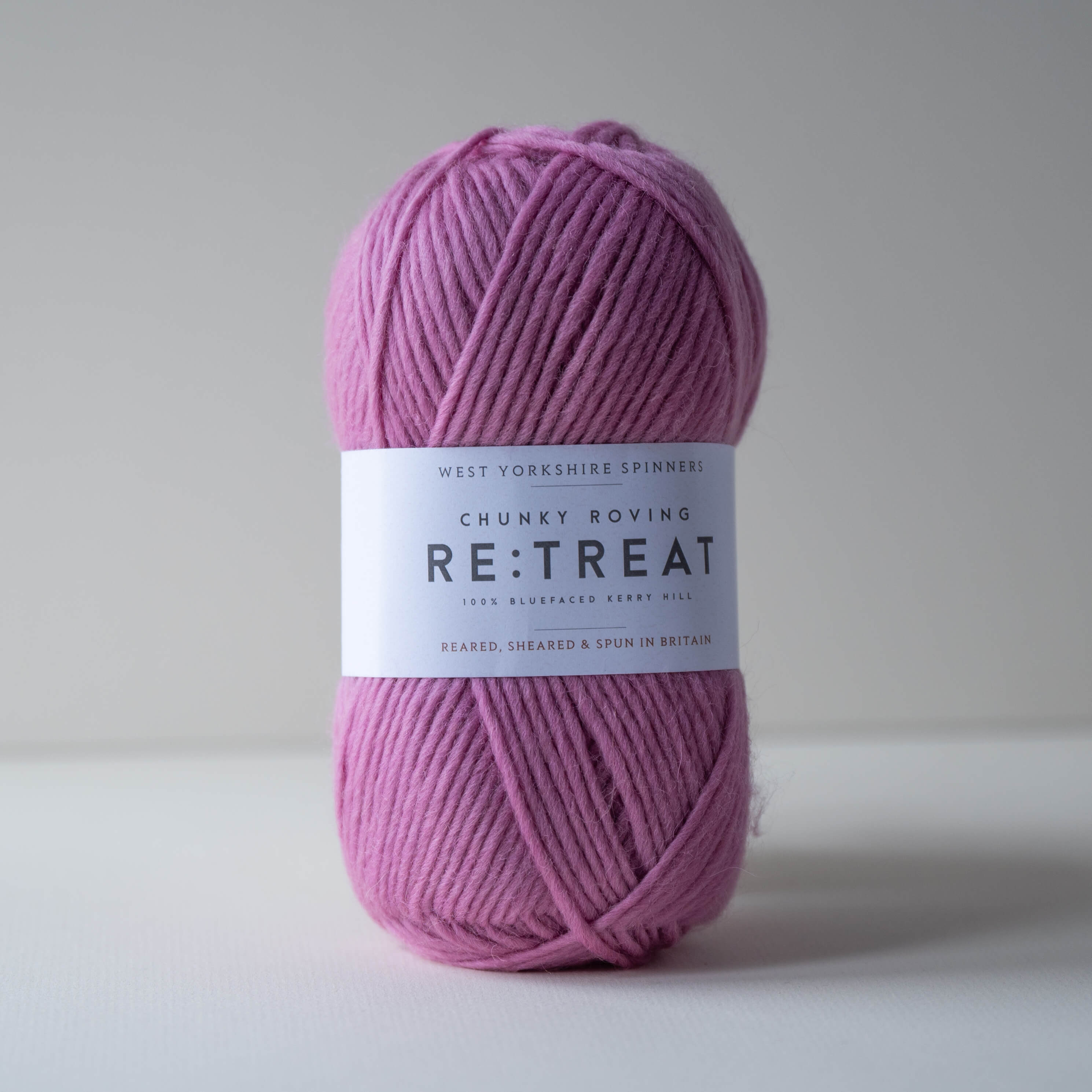 Ball of pink escape west yorkshire spinners re:treat yarn