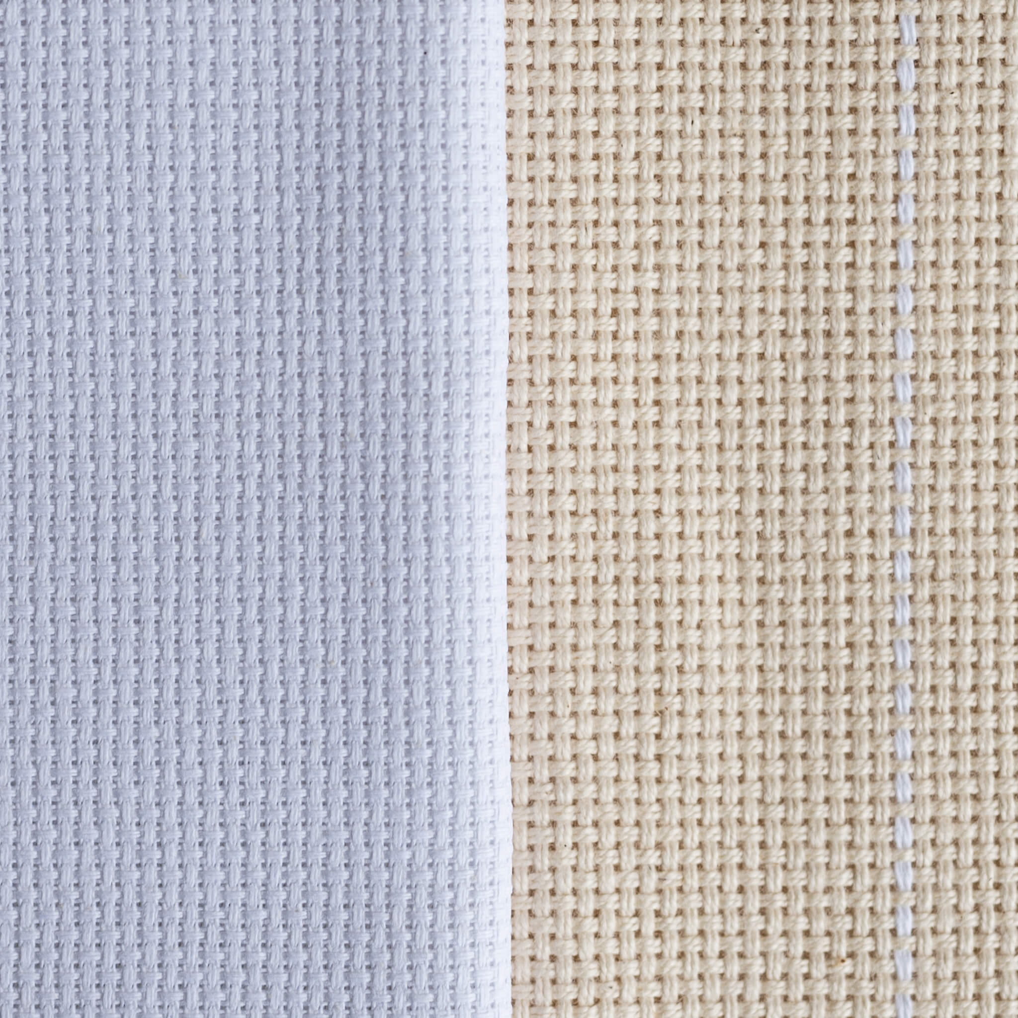 What is the difference between monks cloth and aida?