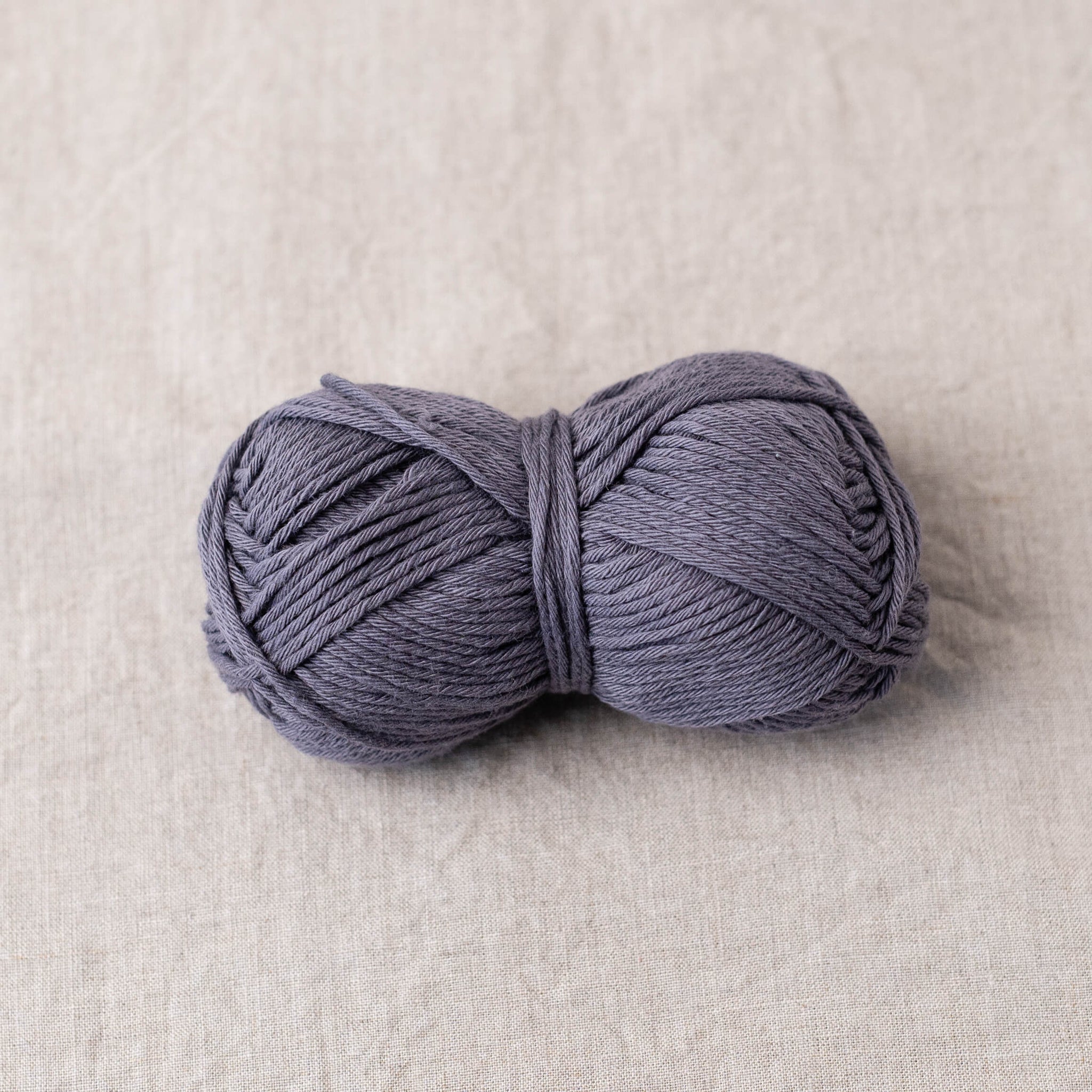 Aran weight cotton yarn top