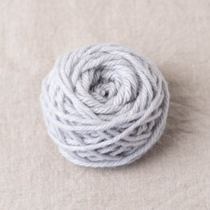 Light Ice Blue 100% wool punch needle rug yarn