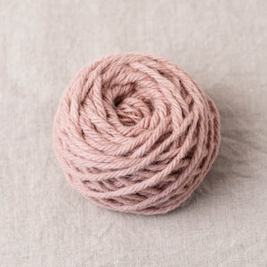 Greige 100% wool punch needle rug yarn