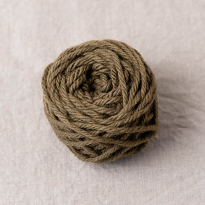 Khaki Green 100% wool punch needle rug yarn