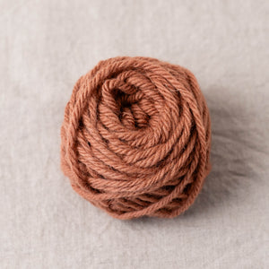 Cocoa 100% wool punch needle rug yarn