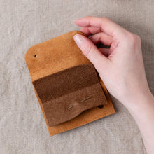 Load image into Gallery viewer, Mini suede needle pouch