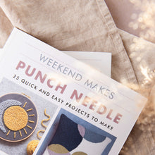 Load image into Gallery viewer, Weekend makes punch needle book by Sara Moore