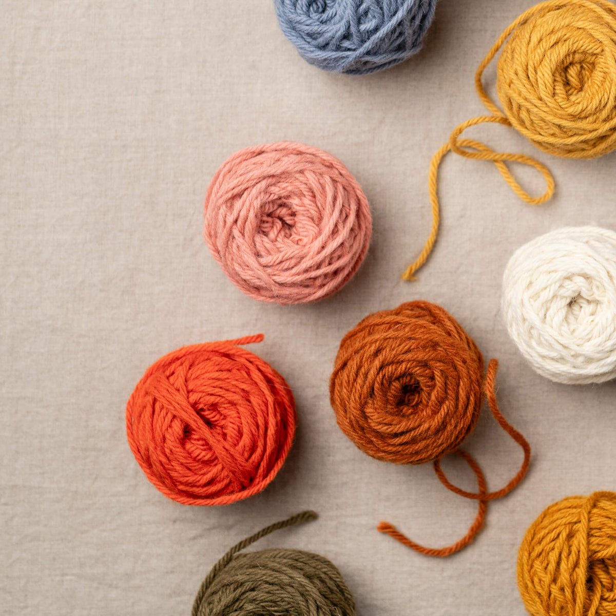 Lucky dip bag of punch needle rug yarn Whole Punching