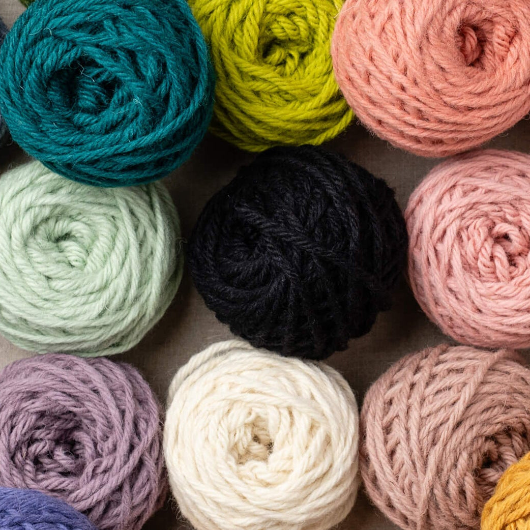 100% wool rug yarn ultimate punch needle bundle