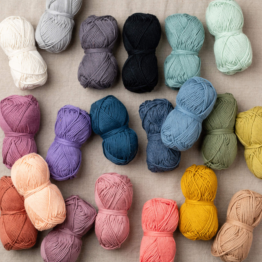 100% cotton aran punch needle yarn balls