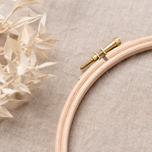 Load image into Gallery viewer, Elbesee wooden 7&quot; embroidery hoop for punch needle