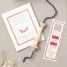 Load image into Gallery viewer, regular Oxford punch needle with stitch gauge and handbook