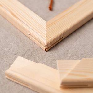 wooden canvas stretcher bar frame