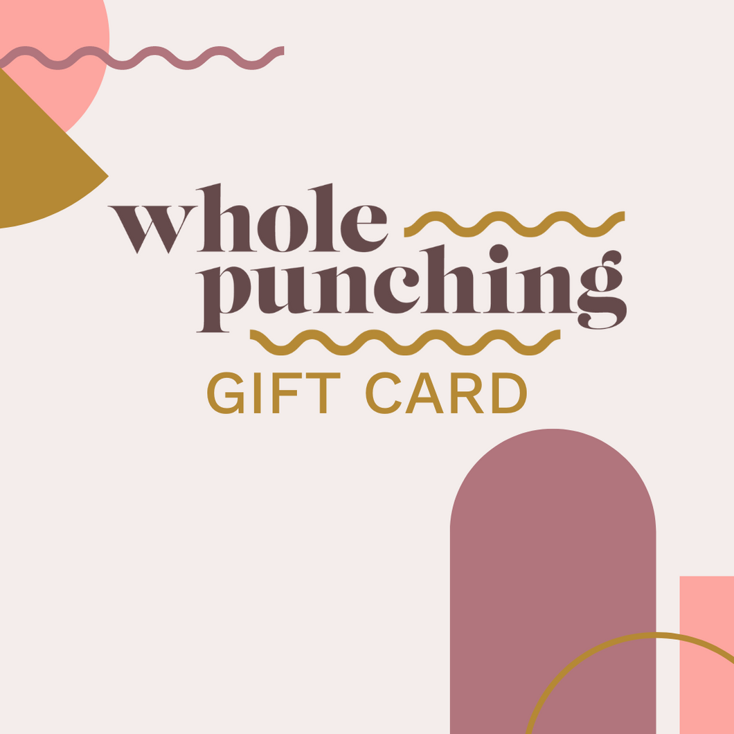 Whole Punching gift card