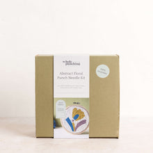 Load image into Gallery viewer, Abstract floral beginner punch needle kit