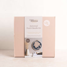 Load image into Gallery viewer, Autumnal beginner punch needle kit