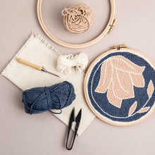 Load image into Gallery viewer, Autumnal beginner punch needle kit